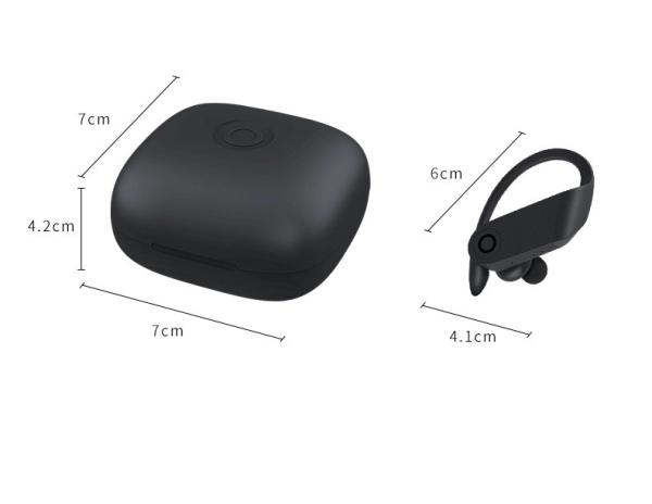  				2019 Newest Wireless Tws Bluetooth 5.0 Earbuds (with wireless charging charger case) 	        