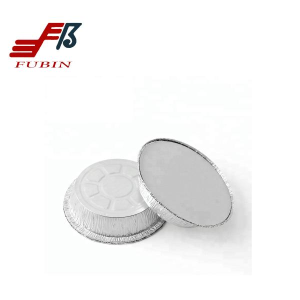 Silver Paper Aluminium Foil Container Lid 7 Inch For Kitchen