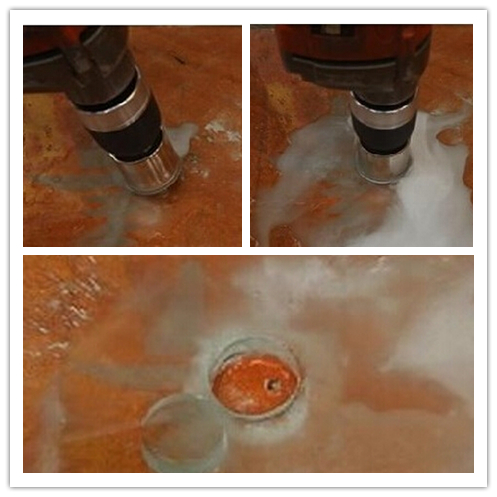 Smooth Surface Finish Diamond Drill Bit , High Concentration Diamond Bit Hole Saw