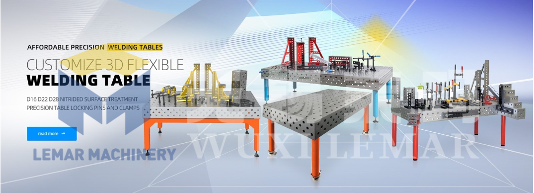 Adjustable Industrial D28 Welding Table for Workshop Welding Efficiency