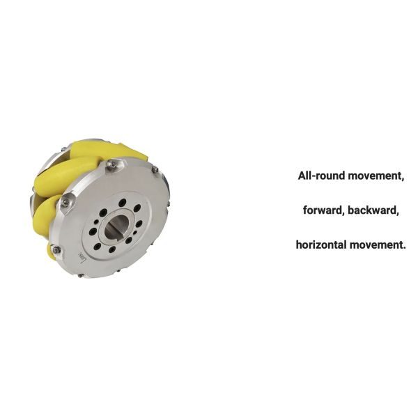 Customizable Heavy Duty Mecanum Wheels 600Kg Load Capacity Omni Direction Wheel