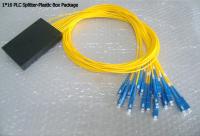 1x16 o divisor da fibra óptica da embalagem do ABS do PLC SC/APC aplicou-se em redes de FTTX