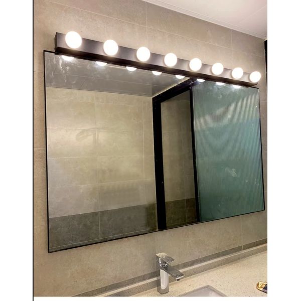 Bathroom Decor Mirror Light Dimming Cabinet Makeup Lights ball Around Mirror Wall Lamps (WH-MR-77)