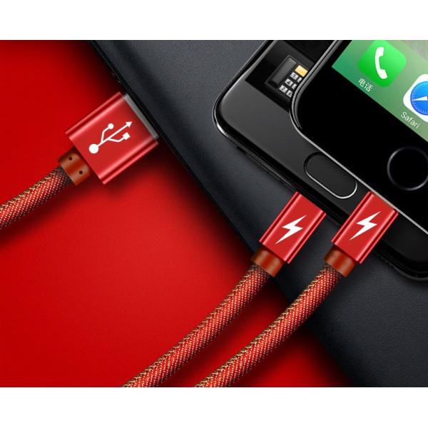 Oem Odm 3.0a Phone Data Transfer Cable Stable High Toughness 1.2m Length