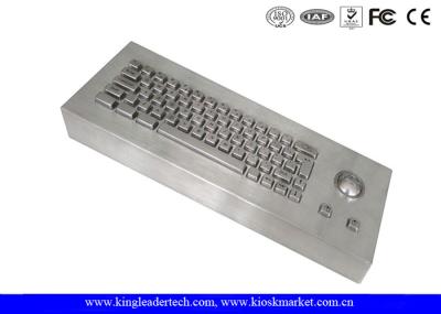 Do teclado Dustproof mecânico do metal de 63 Desktop industrial chaves