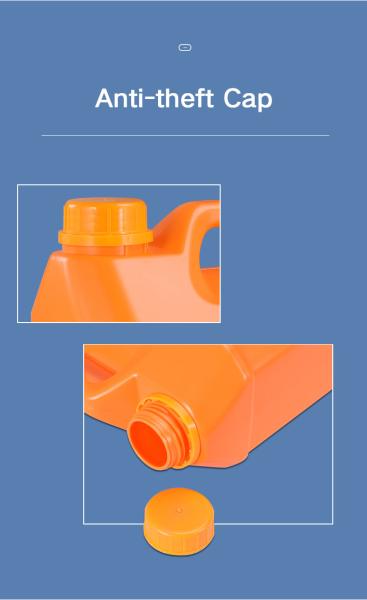 1L HDPE Jerry Can Barrel Plastic Gallon Pail 40% PCR for Adblue Chemical Liquid Dish Soap