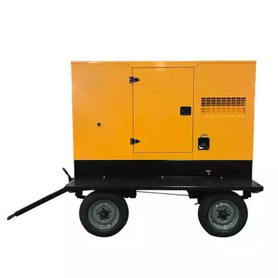 Conjunto gerador a diesel pequeno refrigerado a água portátil 110 V