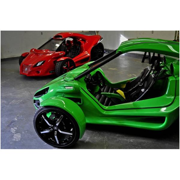 1998cc High Powered 3 Wheel Motorbike With 2 Seats And Car System , 29x18R20