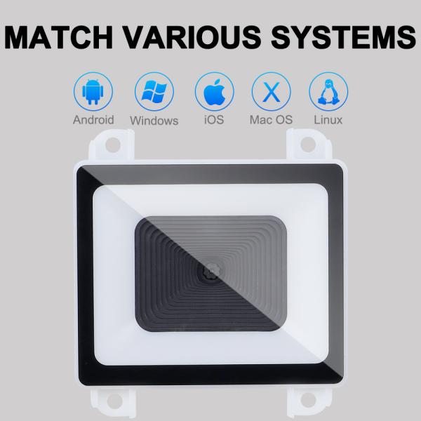 QR Code Scanner with USB RS232 TTL Wiegand Interface for Access Control Vending Kiosk Machines Embedded Reader