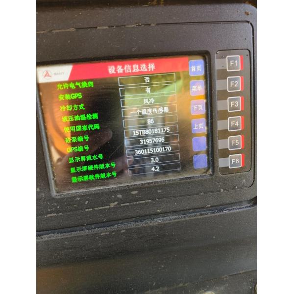 Semi-seco hormigón hormigón de remolque bombas de la escala de Lager Sany 8m Sup3 por hora