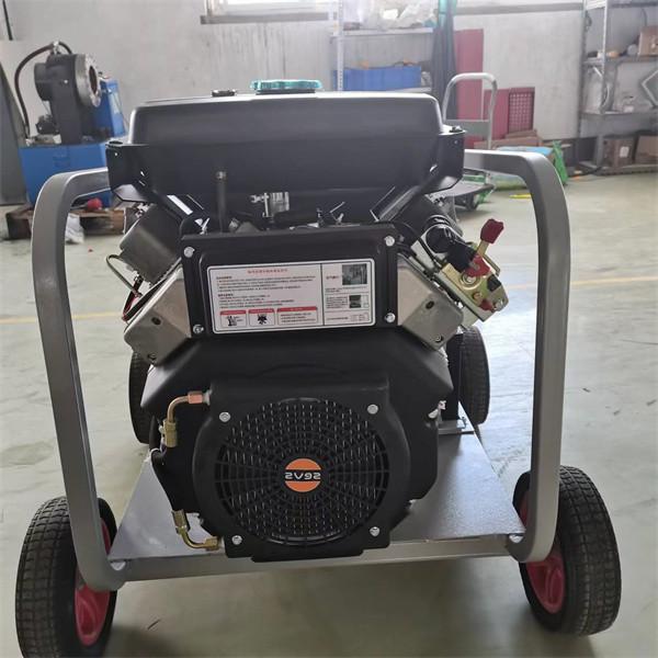 Building Square Cleaning High Pressure Water Jet Cleaning Machine 350bar 21L/Min