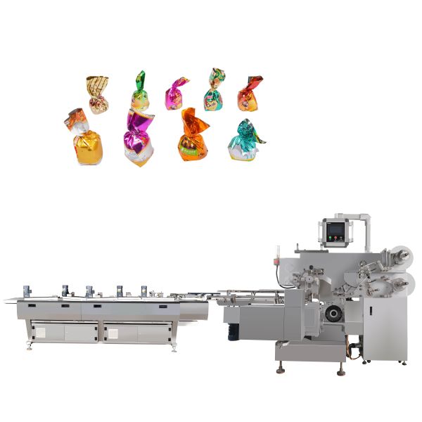 10mm-32mm Twist Packing Machine 200ppm-260ppm Candy Twist Wrapping Machine