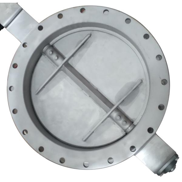 Pneumatic Control Flange Butterfly Valve Flange End