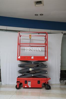 Semi Electric Small Scissor Lift Table Platform 4.8M Narrow Aisle Capabilities