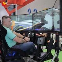 Simulateur moteur électronique de voiture de course de l'expérience de conduite 6 DOF pour le parc d'attractions