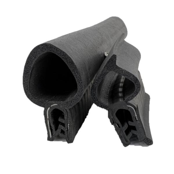 EPDM Window Door Seal Rubber Weather Strip -40-120 Temperature Moulding for Processing