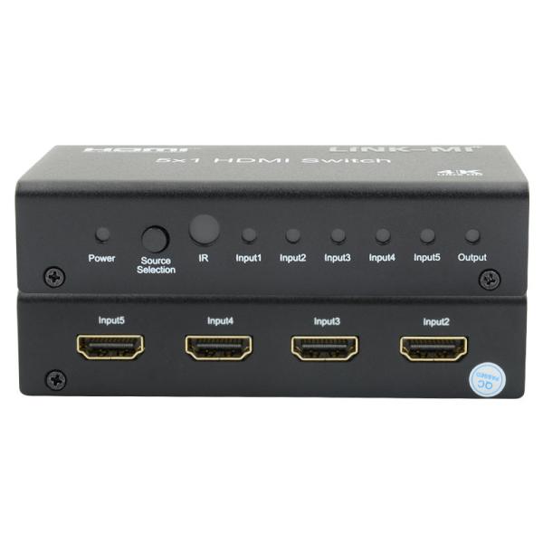 5x1 Video HDMI Switch with remote  Support 3D 4K2K