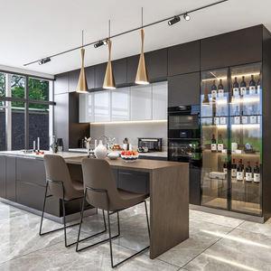 Upper Modular Melamine Kitchen Cabinets Almirah Furniture