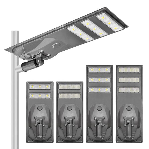 Solar Street Lights Designed for Outdoor Solar Powered Ultra Bright LED IP65 Waterproof Dustproof with Manual Control and Certified