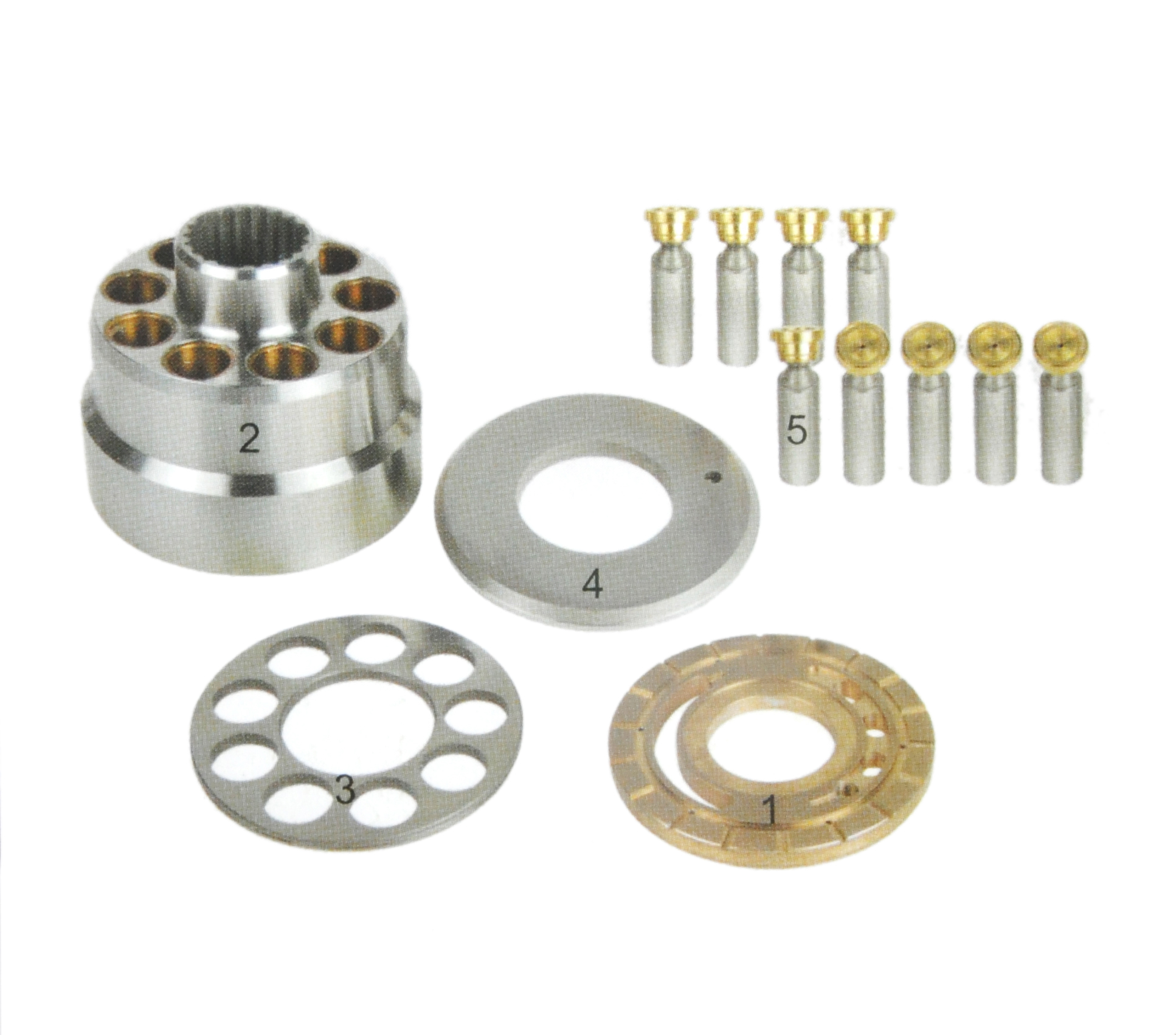 Construction Machinery Parts Main Pump Components A10VS063 Hydraulic Parts