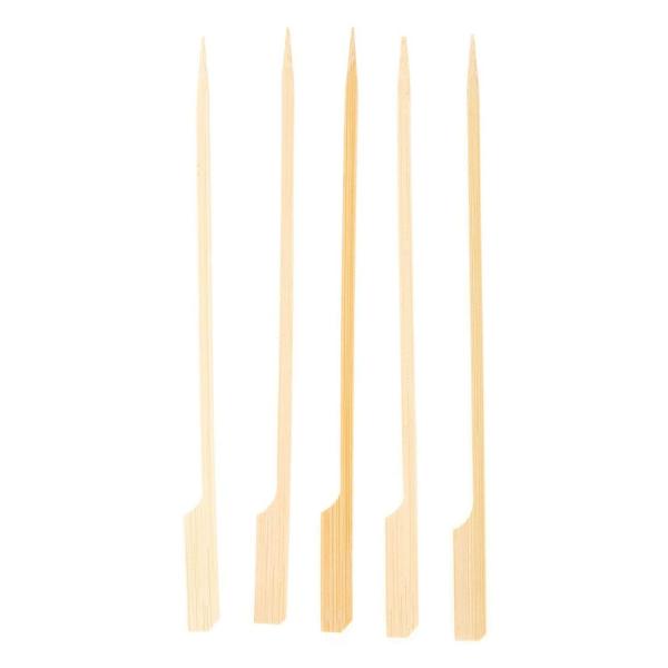 Eco Friendly Disposable BBQ Bamboo Food Picks Skewers 12 Inch