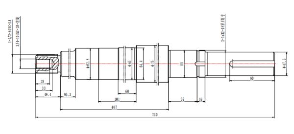 SHAFT G0006002 Mission Pump Spare Parts