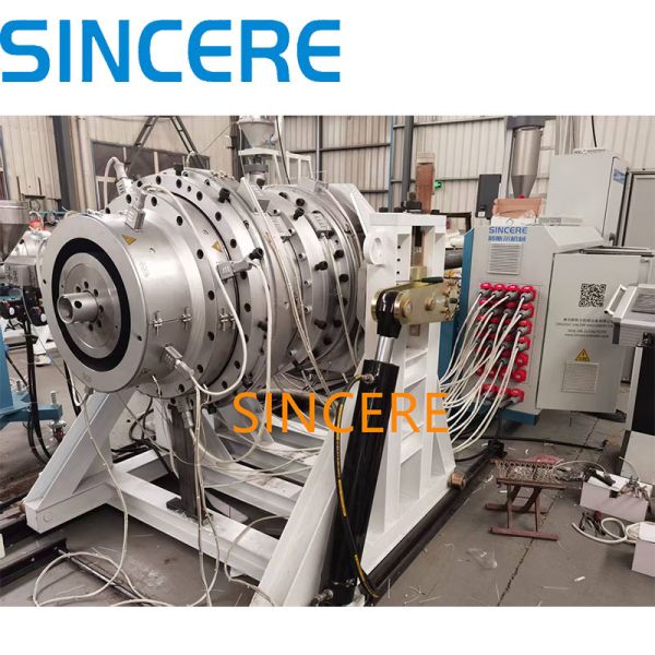 High-Efficiency Single-Screw Extruder Extrusion Machine ABS HDPE LDPE PE PP PPR Pipe Making Machine