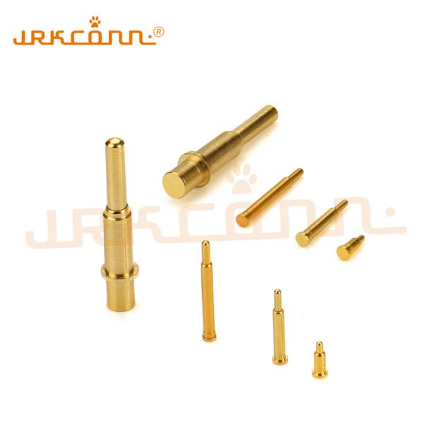 Gold Plated Precision Connector Pins Brass Contact Pin For Header Connectors