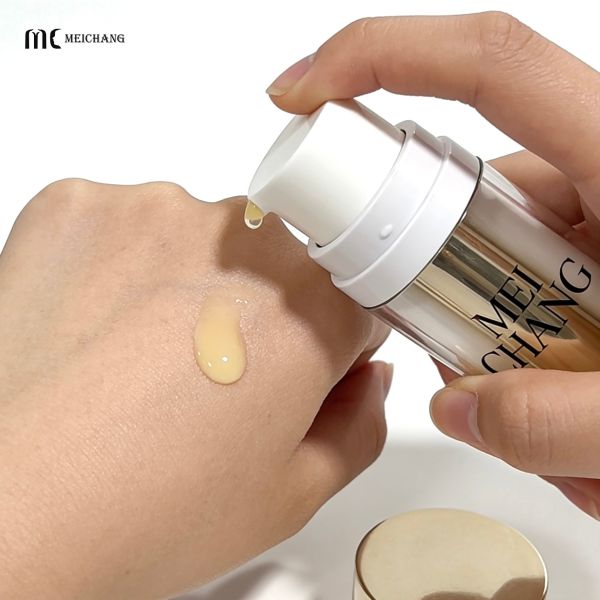 40ml Dual-Chamber Lotion Pump Bottle for 1:1 / 1:3 (20ml+20ml 10ml+30ml) Designed for High-End Serum Brands（MC-1601）