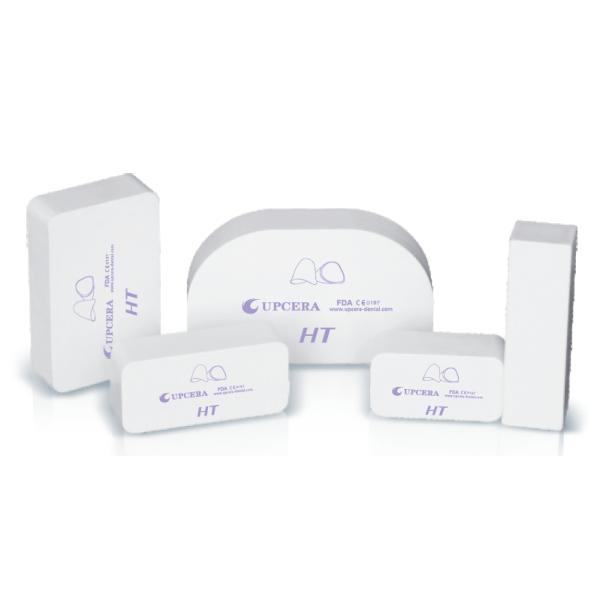 High Translucency Zirconia HT White Blank Manual System 1400Mpa Bending Strength