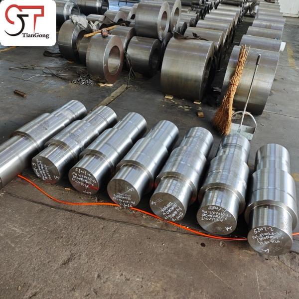 17NiCrMo6-4 Alloy Steel Forgings Low Speed Shaft And High Speed Shaft Spindle