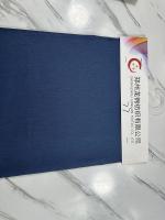 Blue Printed Fire Retardant Fabric Roll Plain Twill Fire Resistant Fabric For Clothing