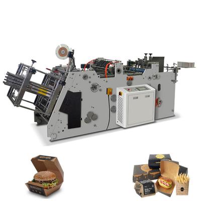máquina do recipiente de papel do Hamburger 200-600g/M2 de baixo nível de ruído