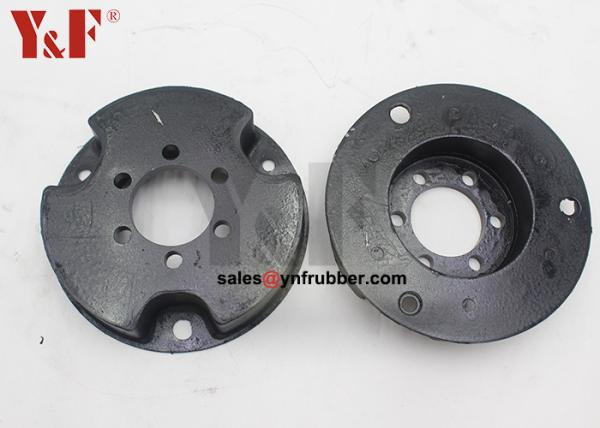 Black Flexible Rubber Shaft Coupling Connecting Two Shafts CE