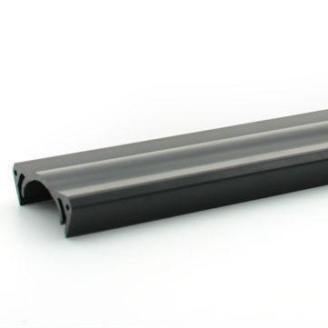 UV Protection Black Pvc PC Profile Pvc Upvc Extrusion Profiles plastic Customized