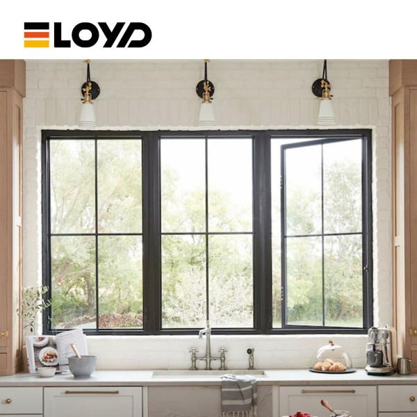 Commercial-Grade Aluminum Casement Window for Projects