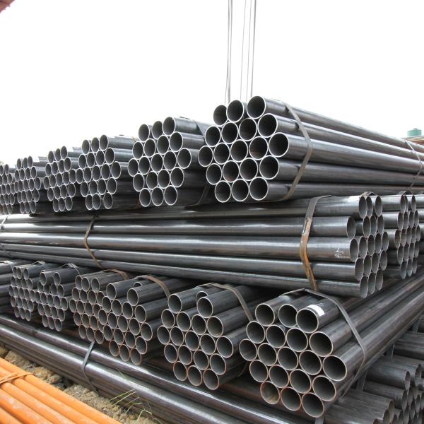 Flat End 4 Inch Galvanized Steel Pipe , Weldable Thin Wall Steel Tubing