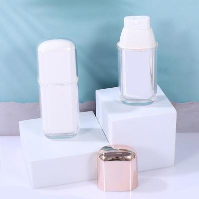 30ml High End Plastic Acrylic Airless Pump Bottle For Sunscreen Primer Lotion