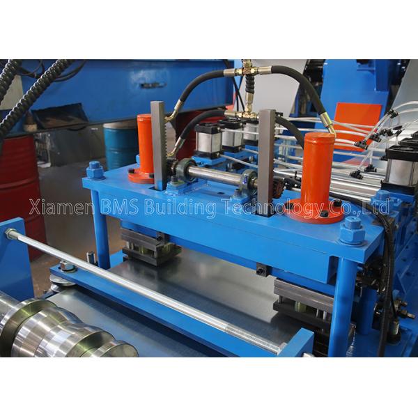 Hydraulic Cutting Custom Roll Forming Machine For Soundproof Walls / Back Panel Metal Roof