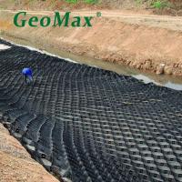 HDPE géocelle 150mm hauteur 330mm espace de soudage pour les canaux