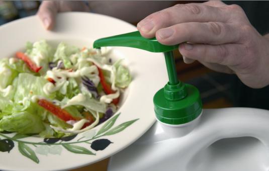 4ml  & 8ml 38-400 Plastic Syrup Pump Dispenser Food Grade Custom Logo UKS08