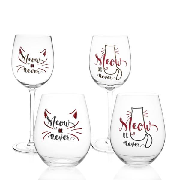 Стекло фестиваля этикеты новизны творческое, бокалы кота тематические для Gfit