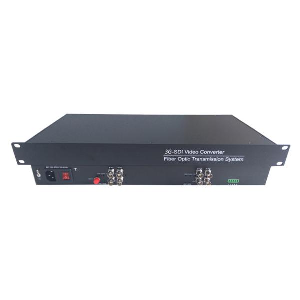Broadcast High Density 3G-SDI video/audio to Fiber Converter