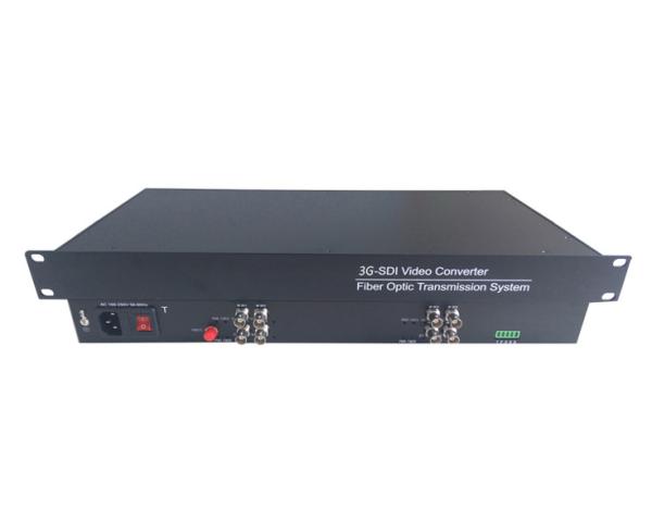 Broadcast High Density 3G-SDI video/audio to Fiber Converter