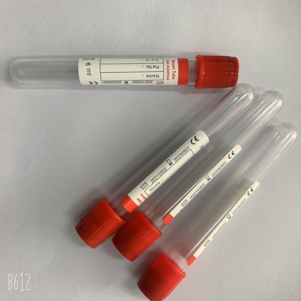 tubos del suero de 16X100 10ML ISO13485 BD Vacutainer