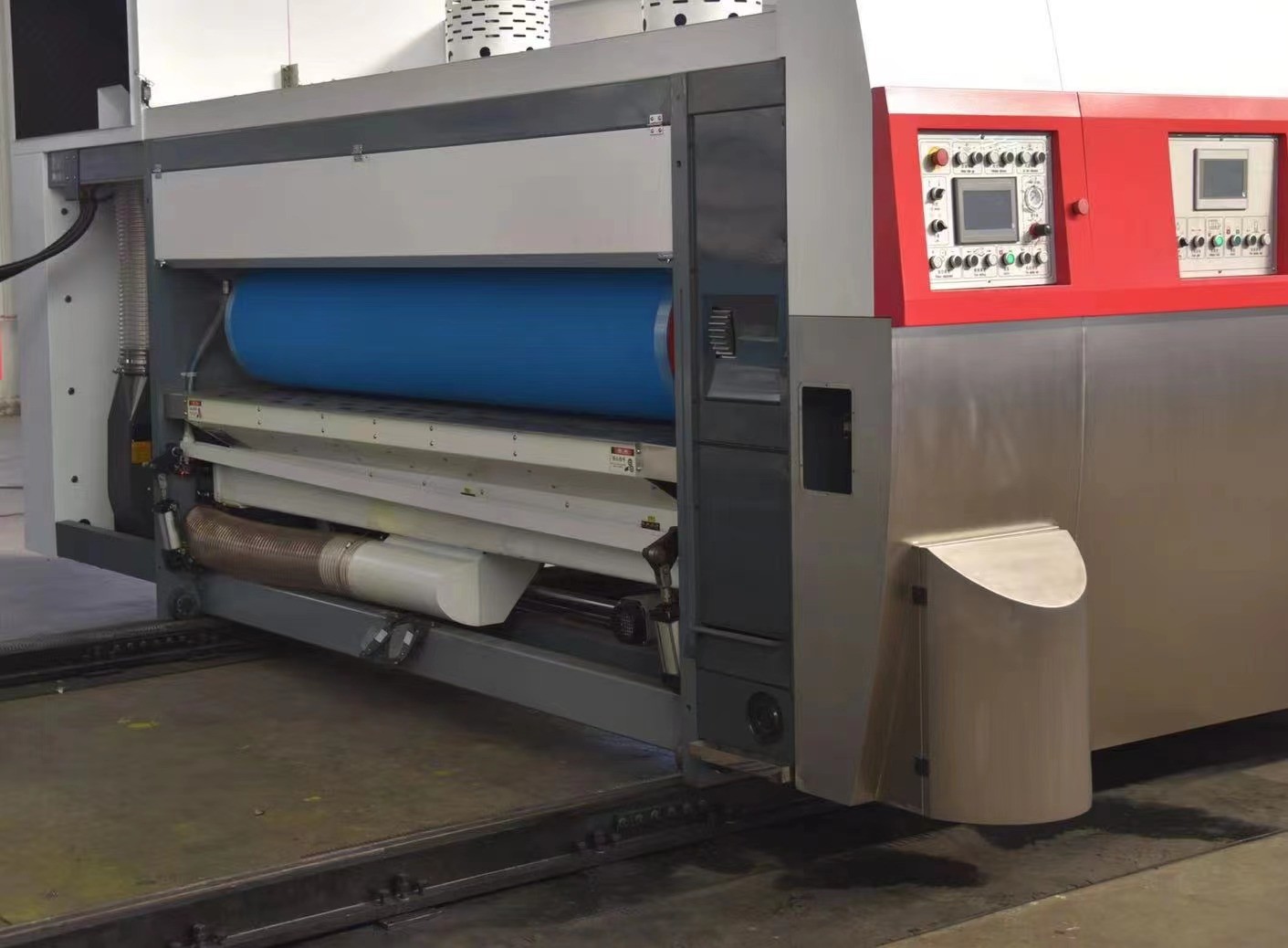 Автоматическое рифленое печатание Flexo печатной машины Flexo коробки коробки