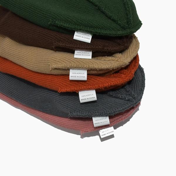 Логотип вышивки вяжет крышку 58CM Beanie таможни 100% шляп Beanie акриловую