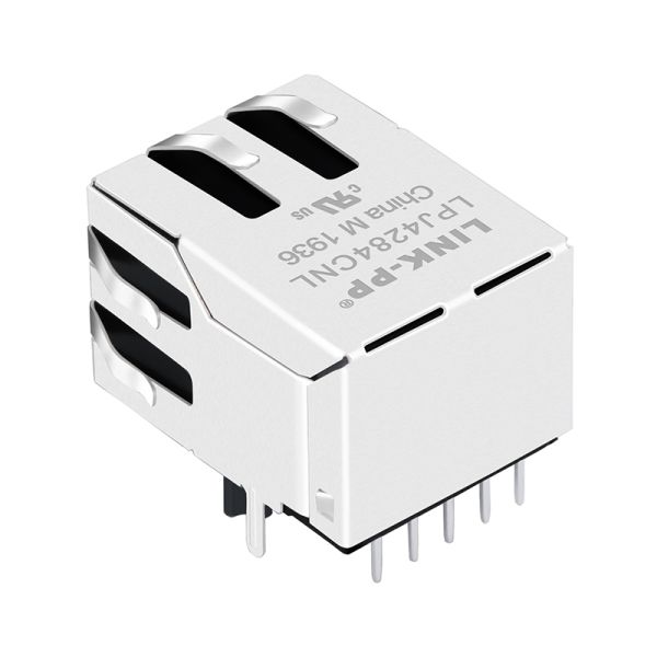 LPJ4284CNL PoE RJ45 Connector with 10/100Base-T Magnetics