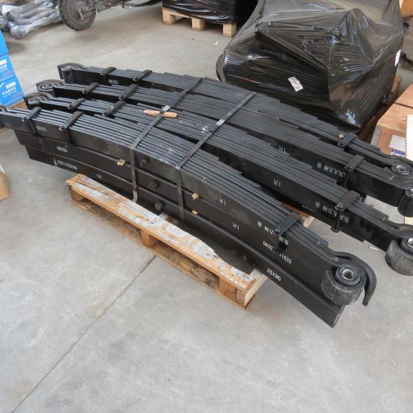 cars and trucks Rear leaf spring assembly DZ9114520240Hot selling spring steel plate DZ9114520240