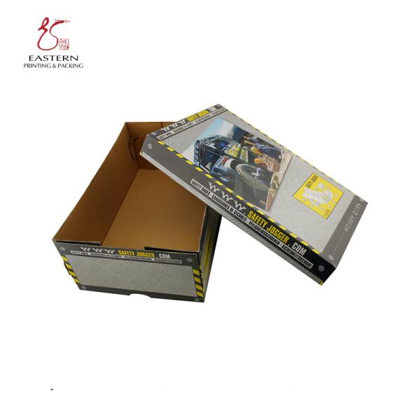 Customized Lid & Bottom Corrugated Paper Box for Shoe Packaging